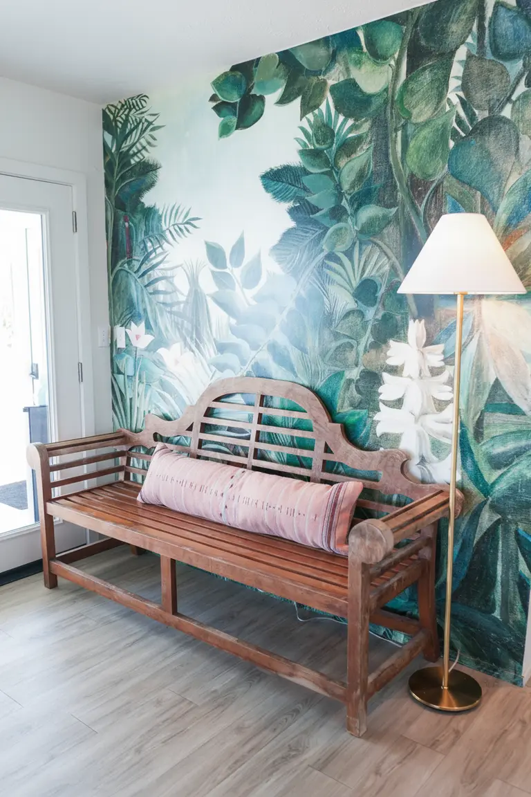 Spacious living room in Oahu vacation rental with ocean views